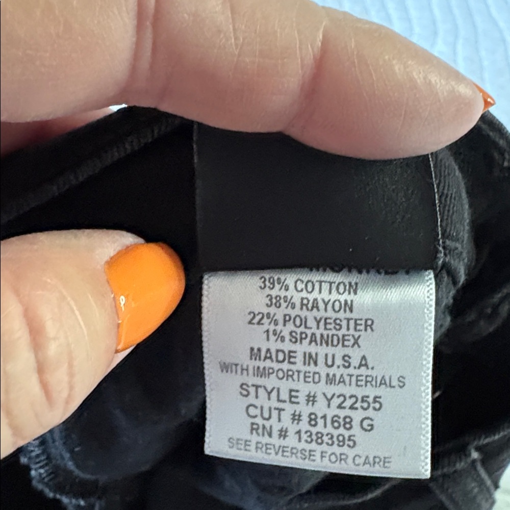 Flying Monkey Black Button-Fly Denim - image 5